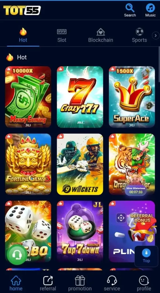 TOT55 Game